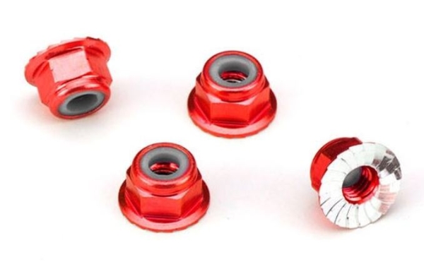 TRX1747Farbe Radmuttern TRX M4 Stop/Rändel